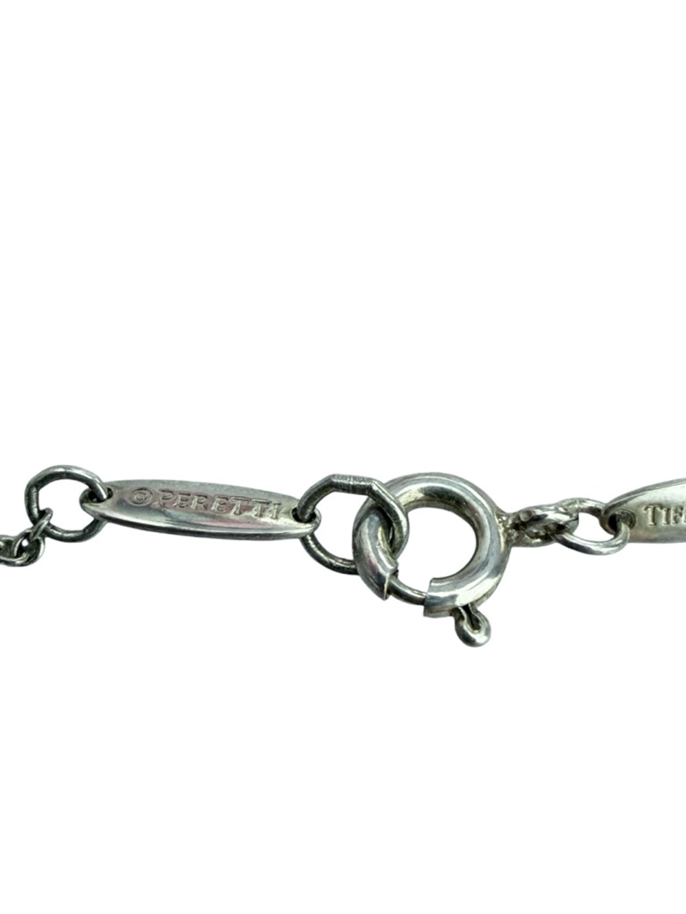 Tiffany & Co. Puff Heart 925 Sterling Silver Pendant Necklace - Vintage (90s) - Picture 10 of 11